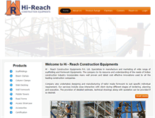Tablet Screenshot of hireach.co.in